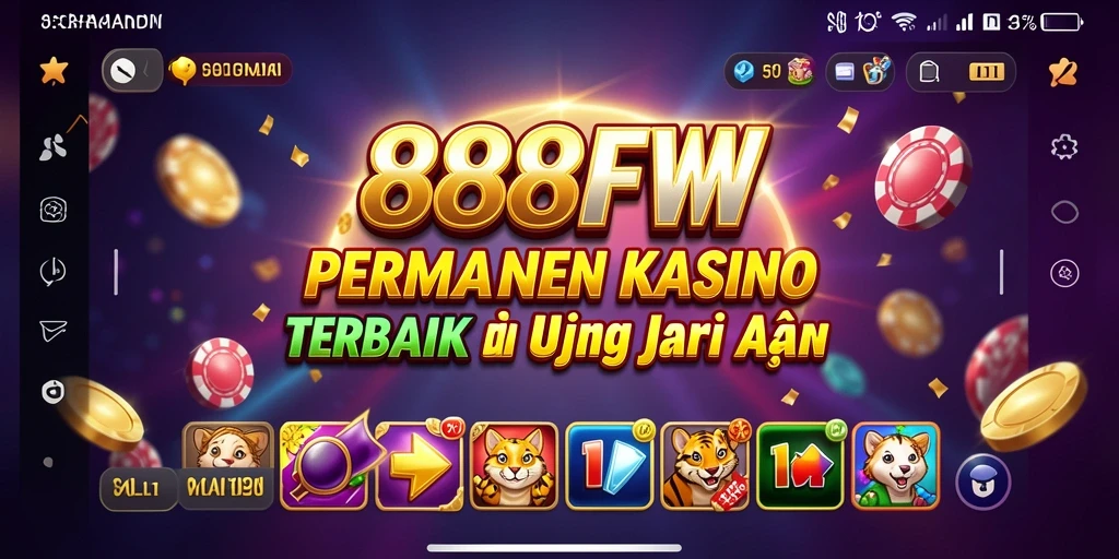 Tangkapan layar gameplay Kasino yang mendebarkan di 888FW.