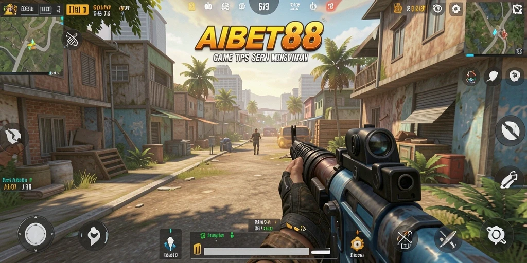 Tangkapan layar AIRBET88 menunjukkan momen seru dalam pertempuran TPS.
