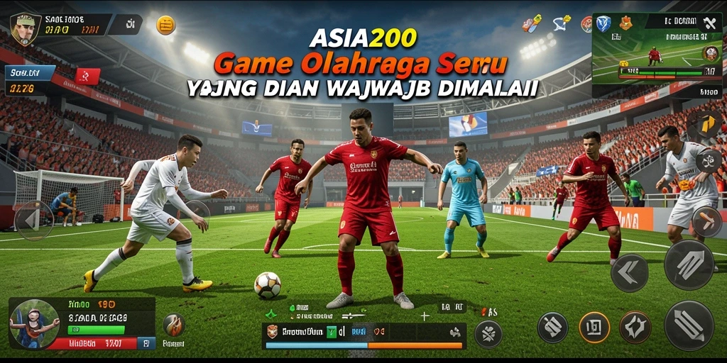 Tampilan screenshot dari gameplay ASIA200 yang seru dan interaktif.