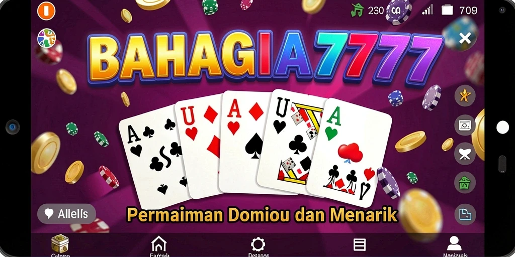 Tampilan gameplay seru BAHAGIA777 yang penuh warna.