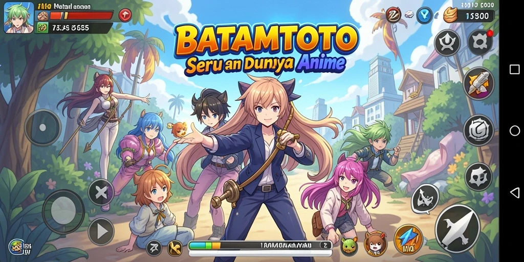 Tangkapan layar menunjukkan aksi seru dalam gameplay BATAMTOTO.