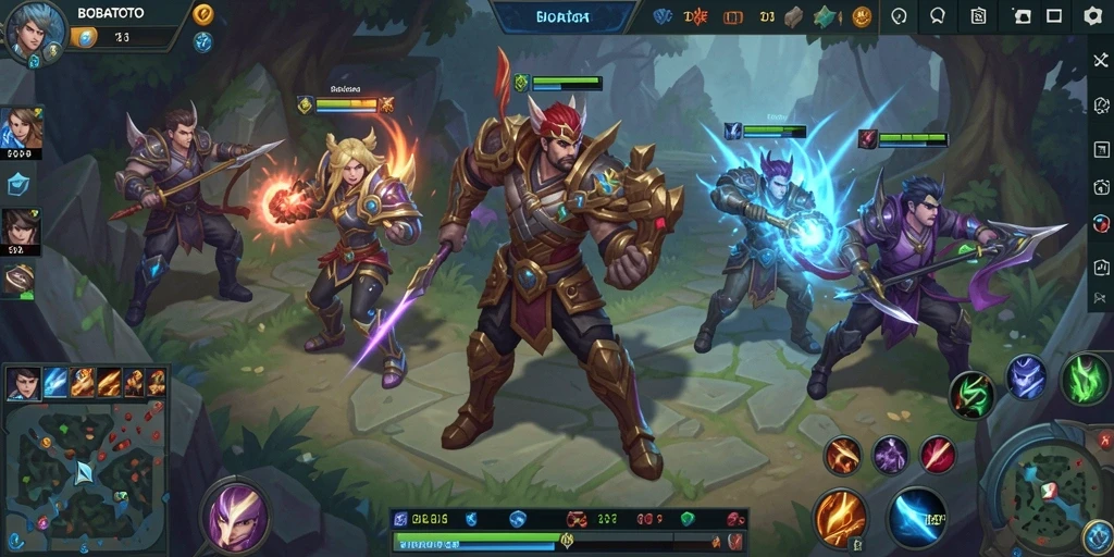 Gameplay seru dan serangan strategis di BOBATOTO.