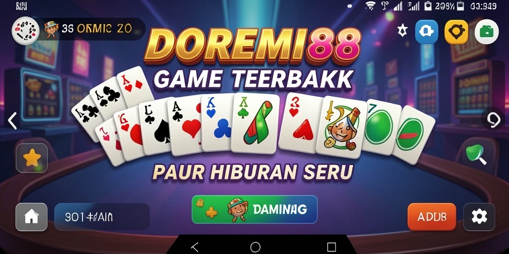 Gameplay seru DOREMI88 dengan grafis menarik dan interaksi penggunaan yang mudah.