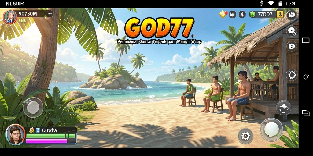Tampilan gameplay GOD77 yang mengasyikkan dan penuh warna.