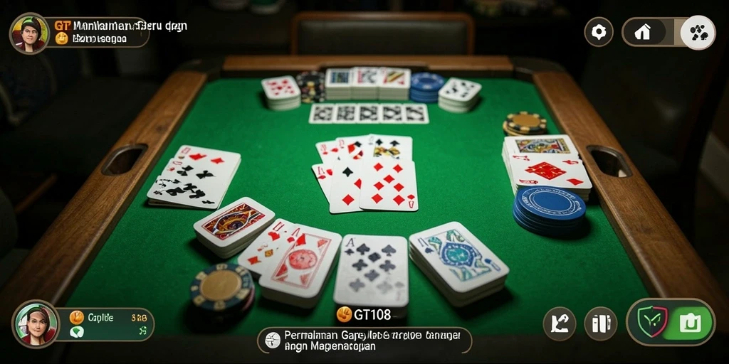 Tampilan gameplay seru dalam GT108 yang memikat.