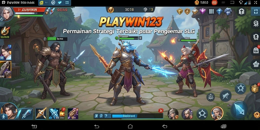 Tampilan gameplay PLAYWIN123 yang epik dan dinamis.