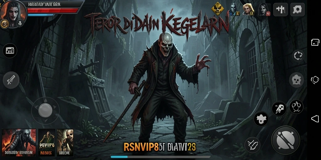Gameplay menegangkan di RSNVIP8 dengan suasana mencekam.