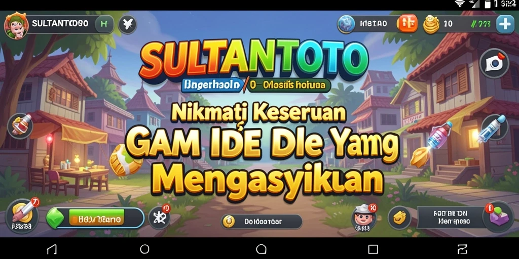 Tampilan gameplay <strong>SULTANTOTO</strong> yang menyenangkan dan interaktif.