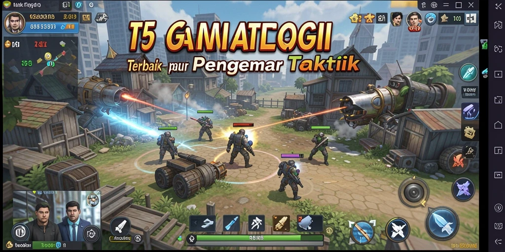 Screenshot menunjukkan aktivitas gameplay T6 yang mendebarkan dan penuh strategi.