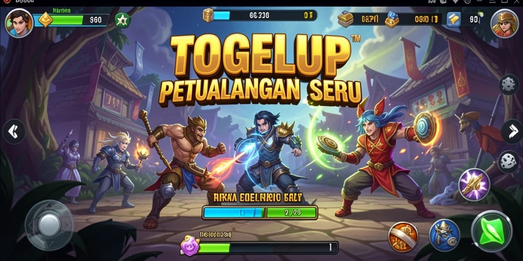Gameplay TOGELUP yang penuh petualangan dan teka-teki menantang.