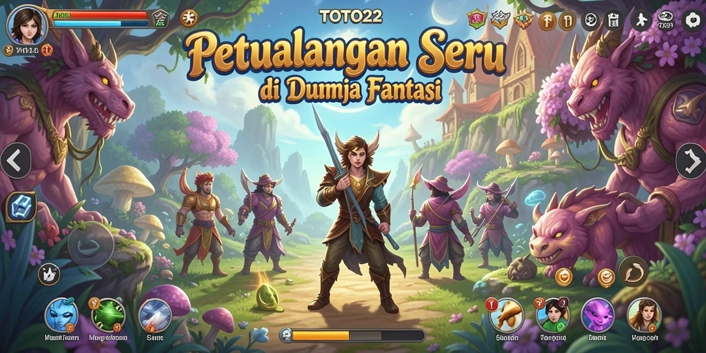 TOTO22 menampilkan gameplay petualangan yang mendebarkan dan penuh warna.