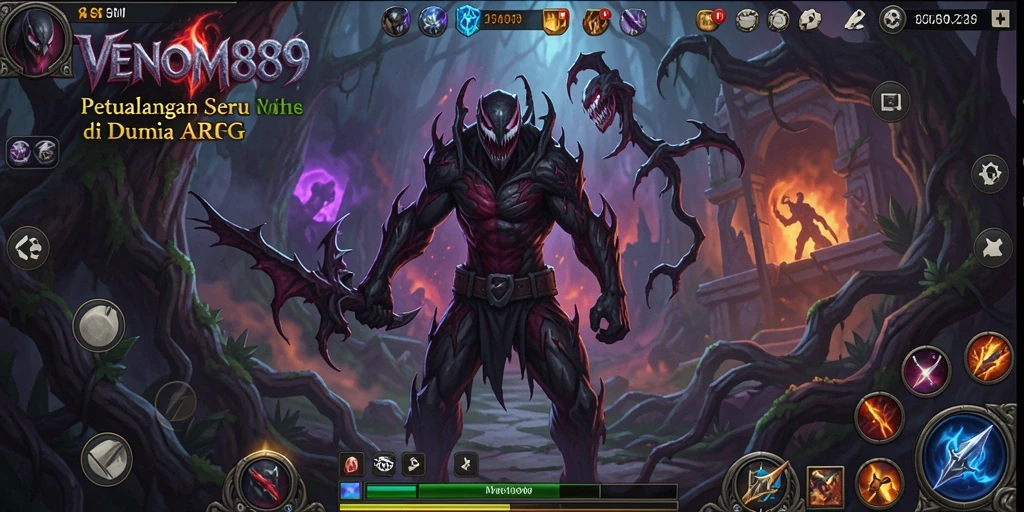 Gameplay seru dan grafis memukau dari VENOM889 ARPG.