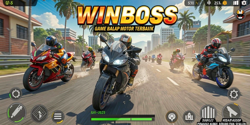 Gameplay seru dan menegangkan dari WINBOSS terlihat jelas dalam layar ini.