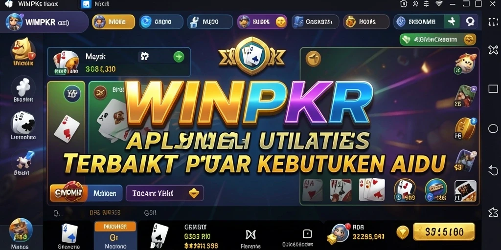 Tampilan antarmuka WINPKR yang user-friendly dan penuh fitur.