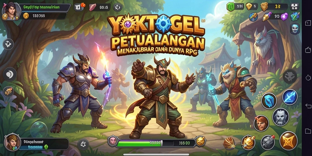 Tampilan menakjubkan dari gameplay RPG YOKTOGEL.