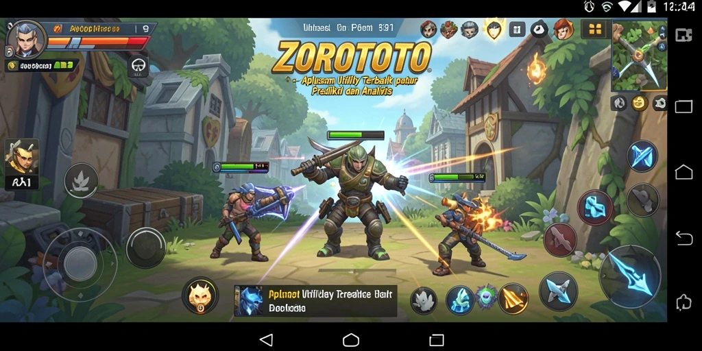 Screenshot utama ZOROTOTO menampilkan antarmuka aplikasi Utility yang intuitif.